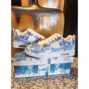 Kito Mens Wares Afterlife Sneakers Blue White Size 10